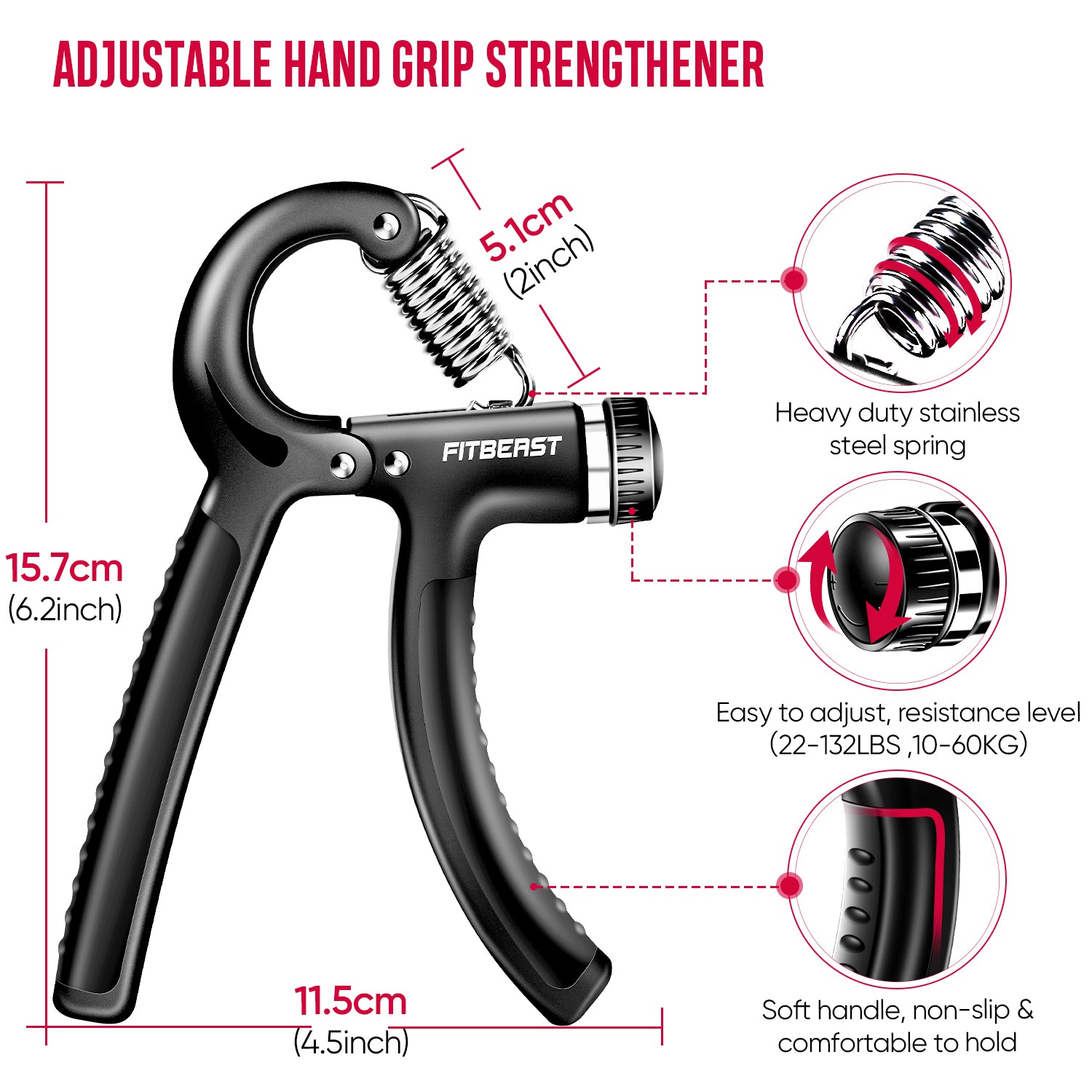 Grip Strengthener-Geeked Rehab