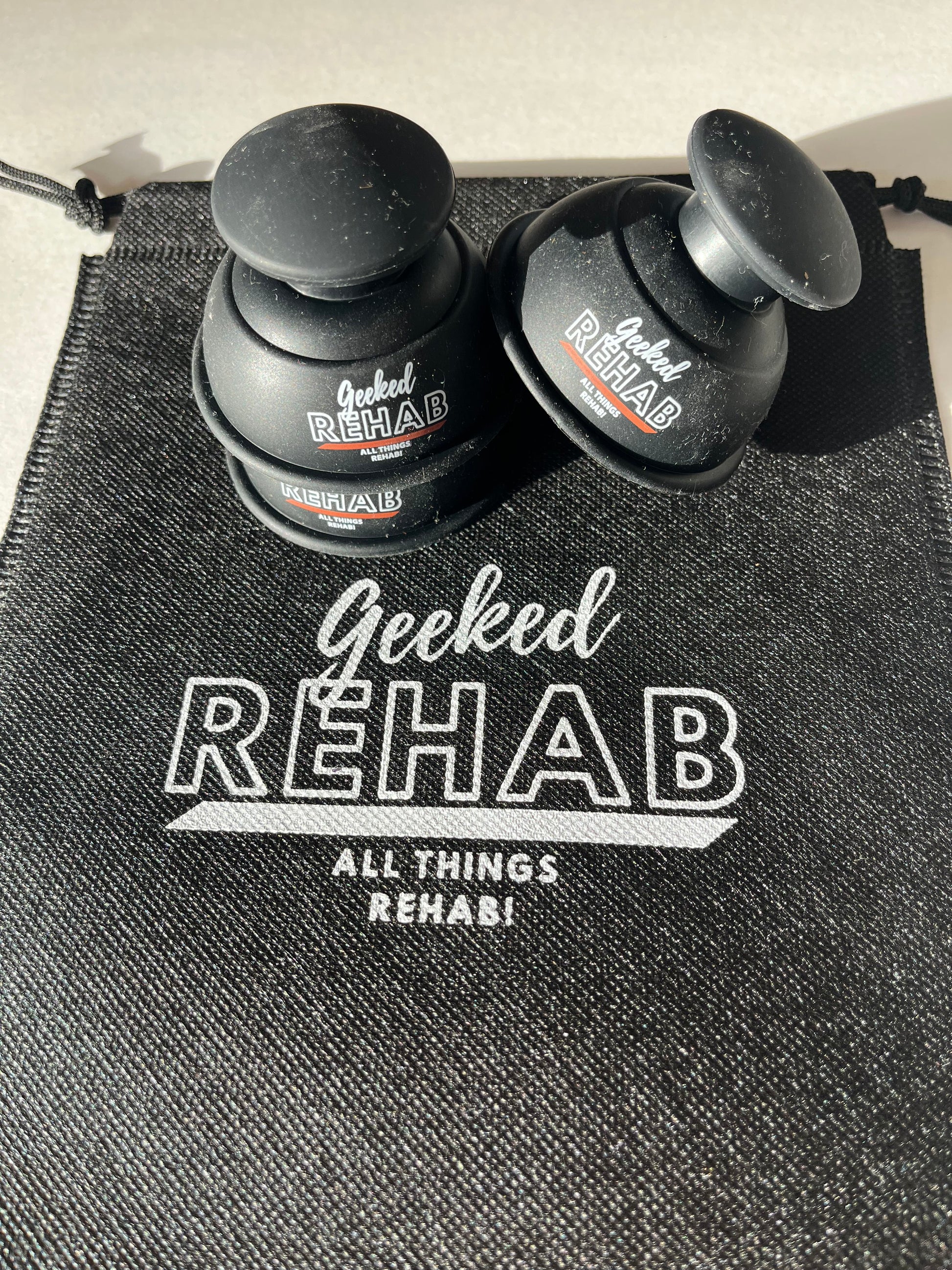 Silicone Cupping Set for Muscle Relief: 3 pack-Geeked Rehab