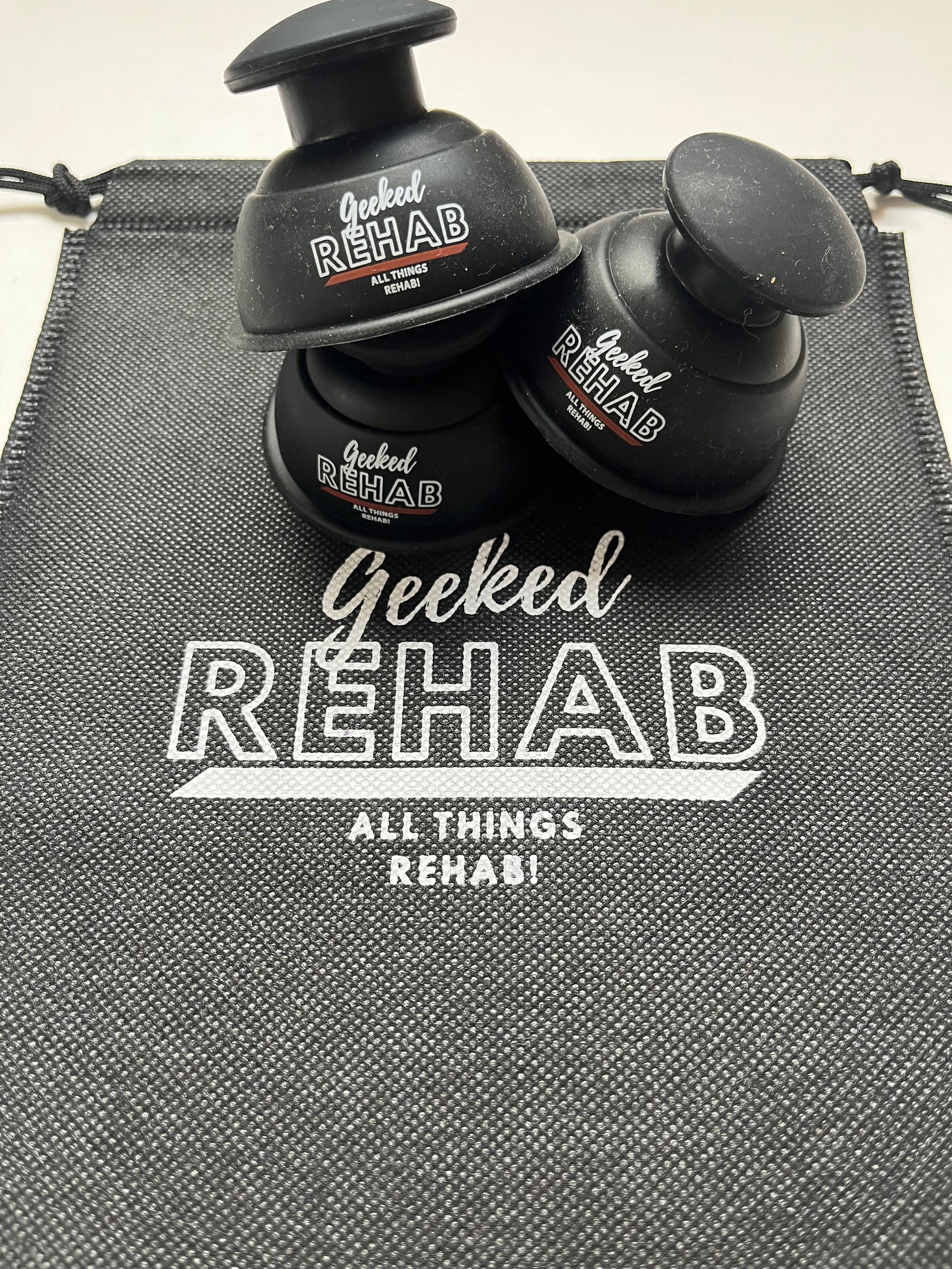 Silicone Cupping Set for Muscle Relief: 3 pack-Geeked Rehab
