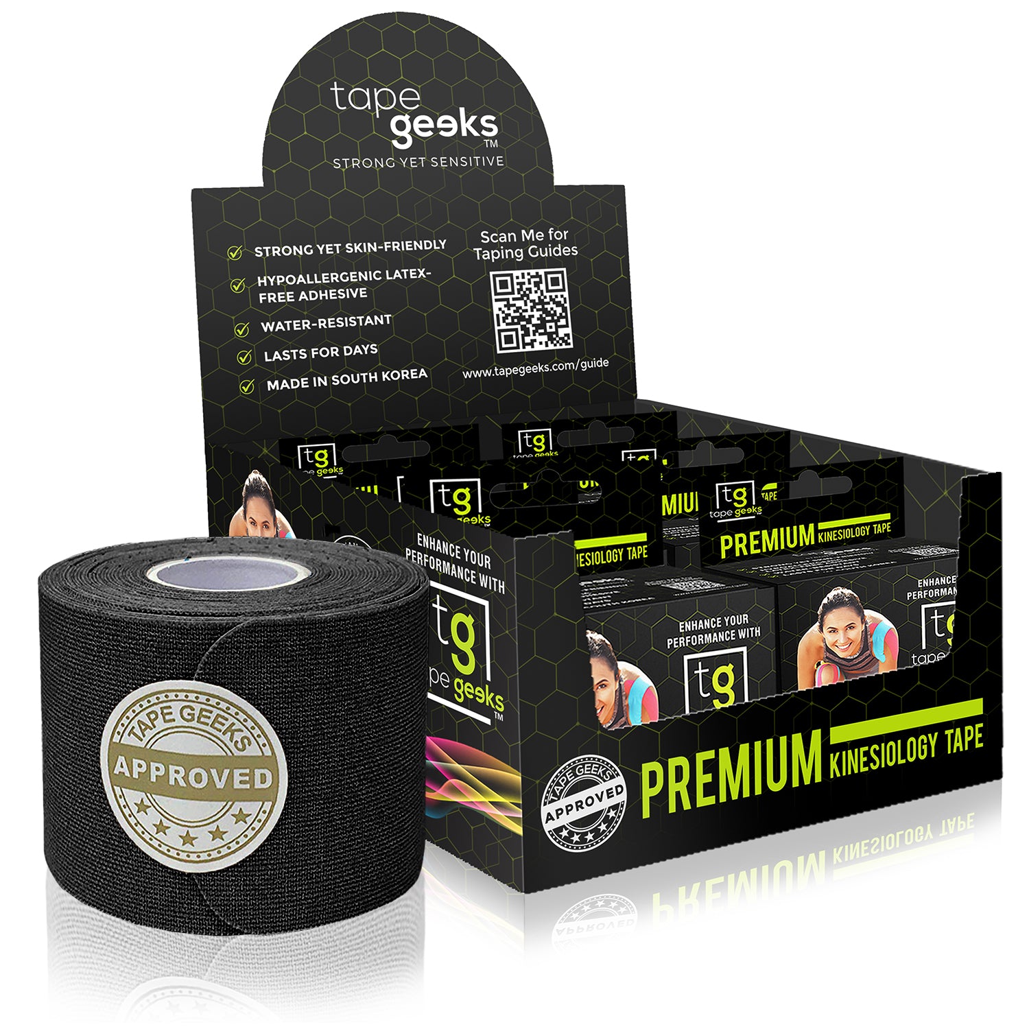 Kinesiology Tape 6 Pack-Geeked Rehab