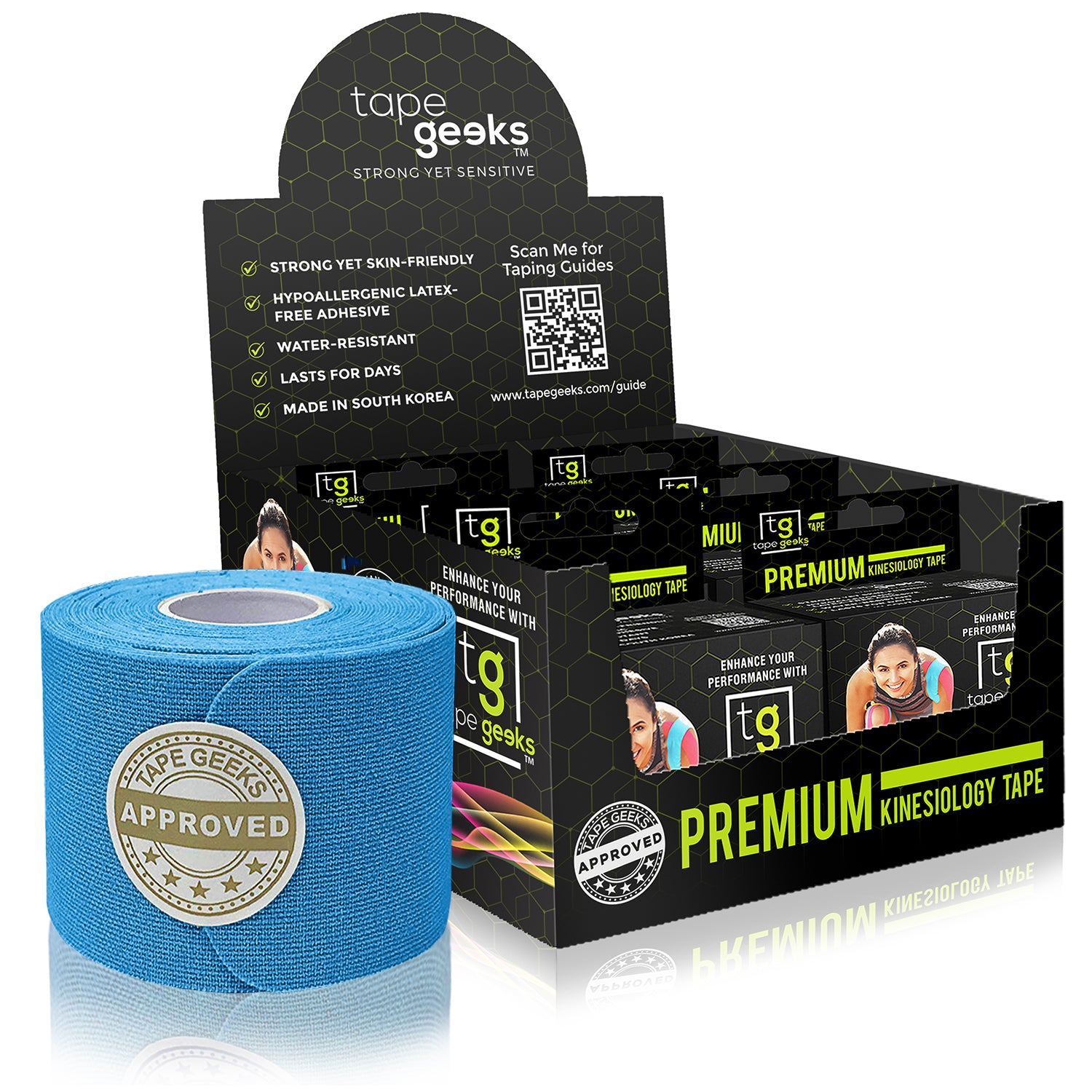 Kinesiology Tape 6 Pack-Geeked Rehab