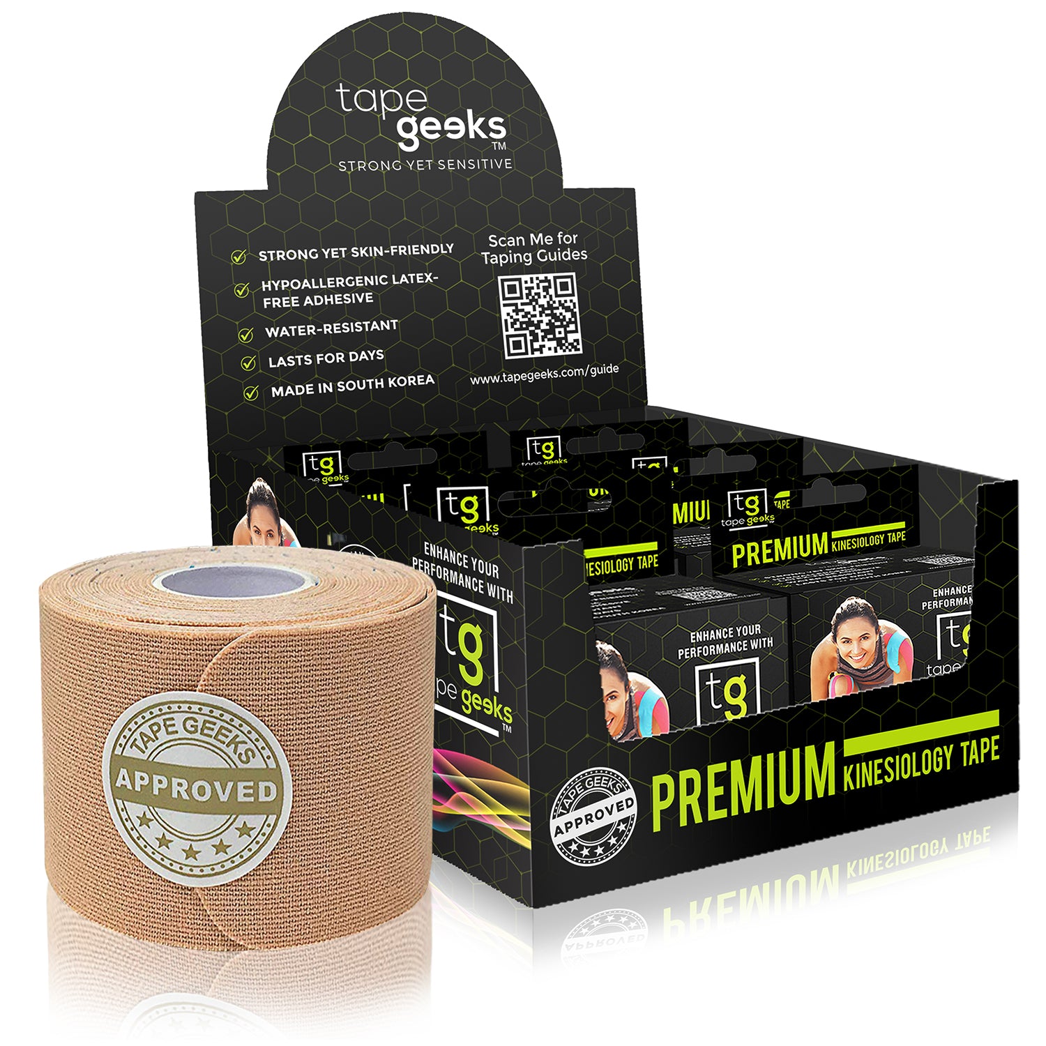 Kinesiology Tape 6 Pack-Geeked Rehab