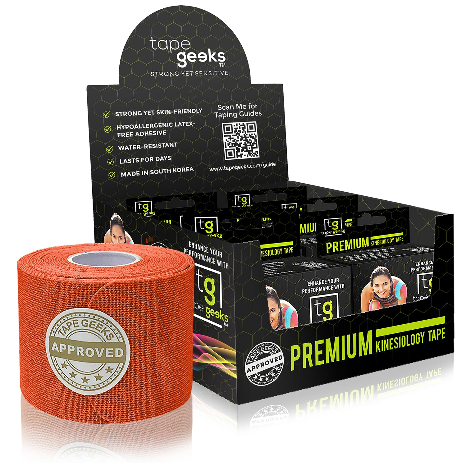 Kinesiology Tape 6 Pack-Geeked Rehab