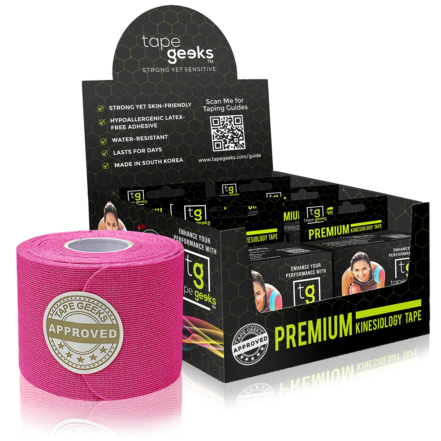 Kinesiology Tape 6 Pack-Geeked Rehab