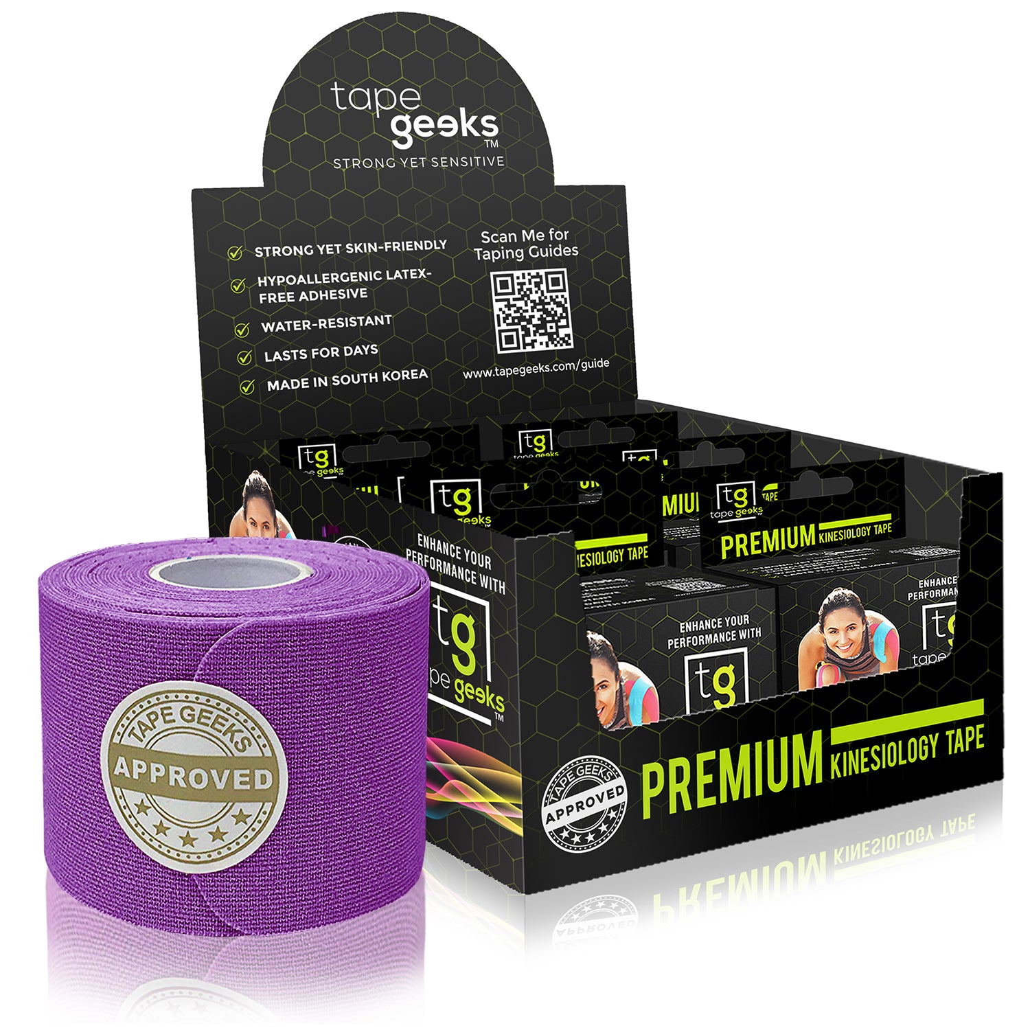 Kinesiology Tape 6 Pack-Geeked Rehab