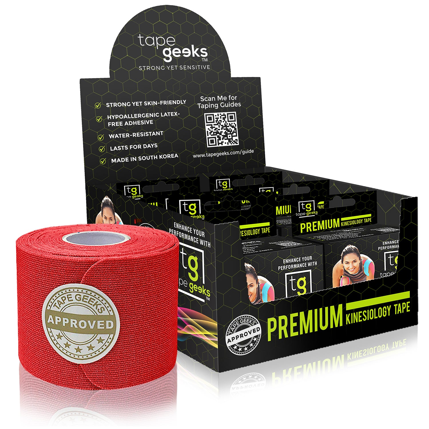 Kinesiology Tape 6 Pack-Geeked Rehab