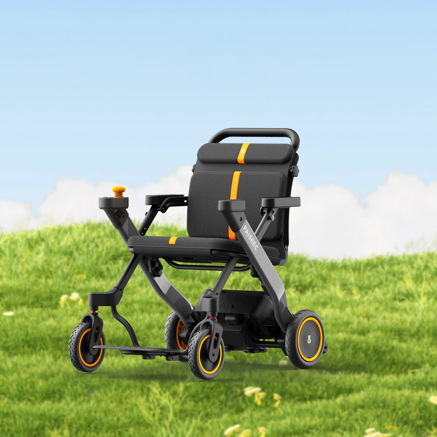 Paiseec 2-in-1 Electric Wheelchair W1